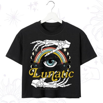 Purplehecate Lunatic Crop T-Shirt