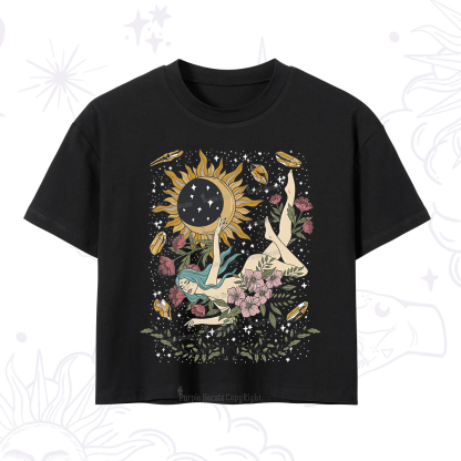 Purplehecate My Girl Your Day Will Come Crop T-Shirt