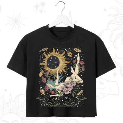 Purplehecate My Girl Your Day Will Come Crop T-Shirt