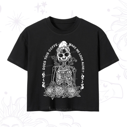 Purplehecate Magical But Slightly Bitter Crop T-Shirt