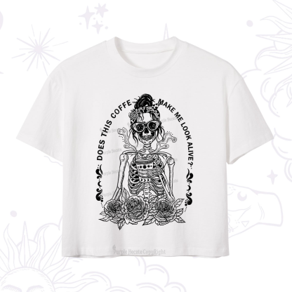 Purplehecate Magical But Slightly Bitter Crop T-Shirt