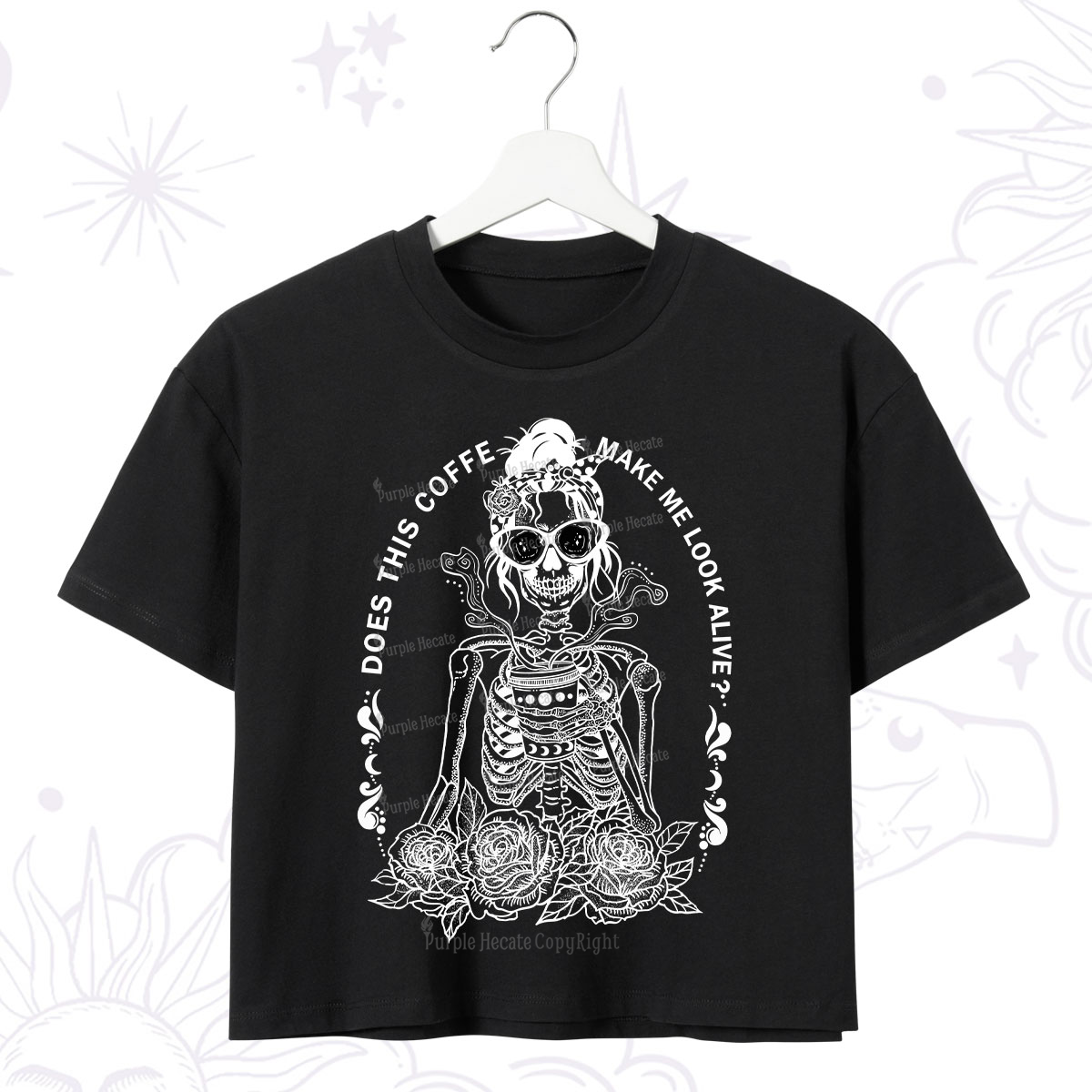 Purplehecate Magical But Slightly Bitter Crop T-Shirt