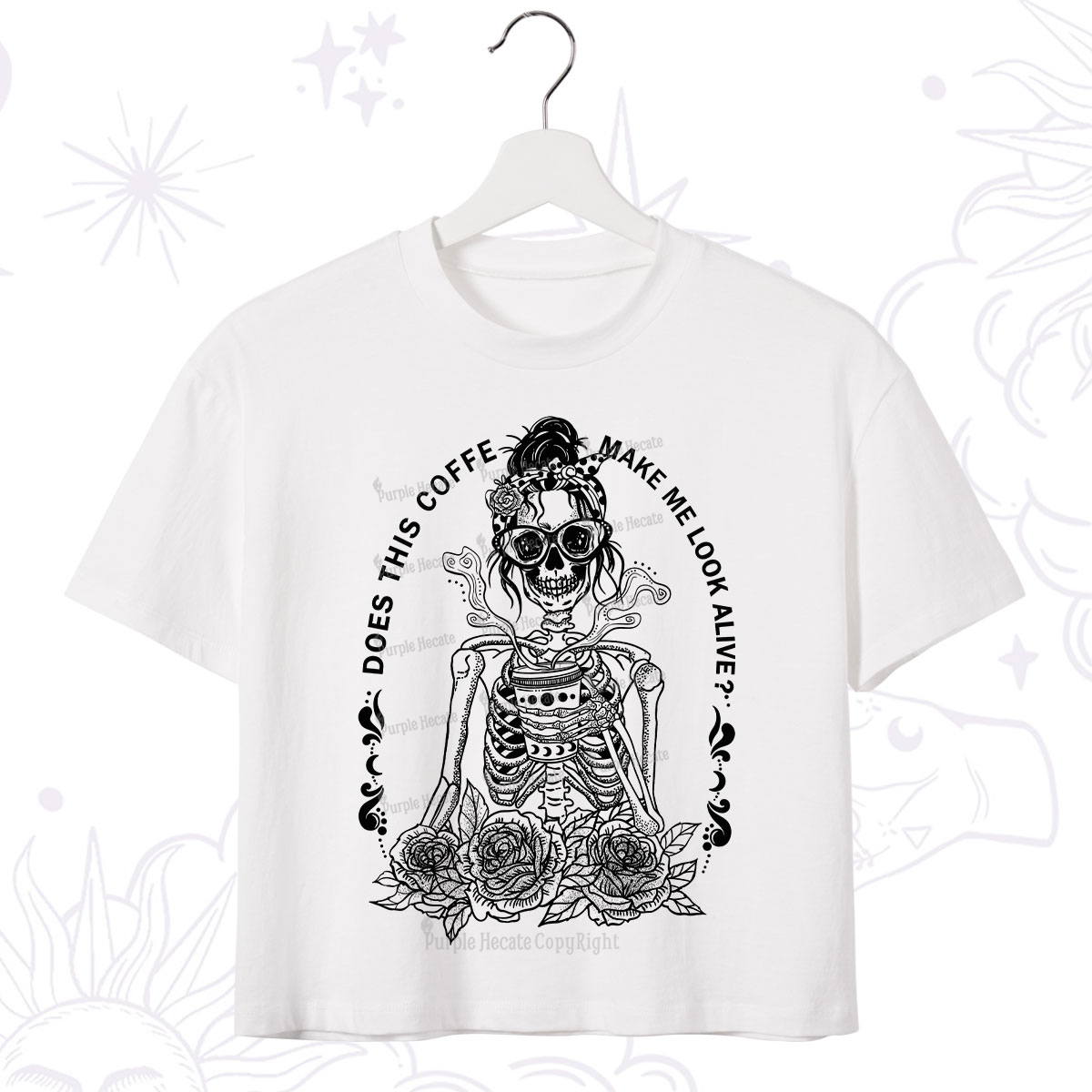 Purplehecate Magical But Slightly Bitter Crop T-Shirt