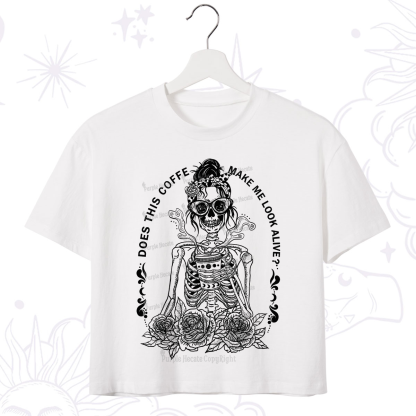 Purplehecate Magical But Slightly Bitter Crop T-Shirt