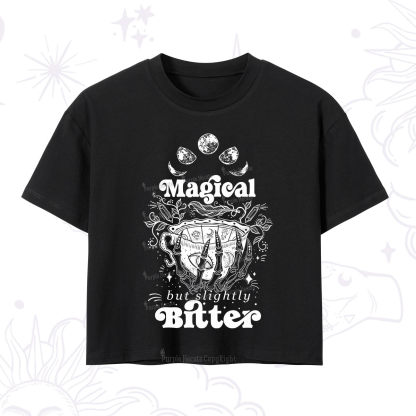 Purplehecate Magical But Slightly Bitter Crop T-Shirt