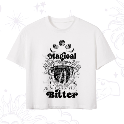 Purplehecate Magical But Slightly Bitter Crop T-Shirt