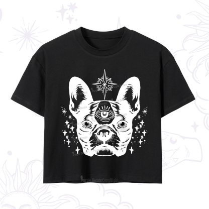 Purplehecate Like A Boss Crop T-Shirt