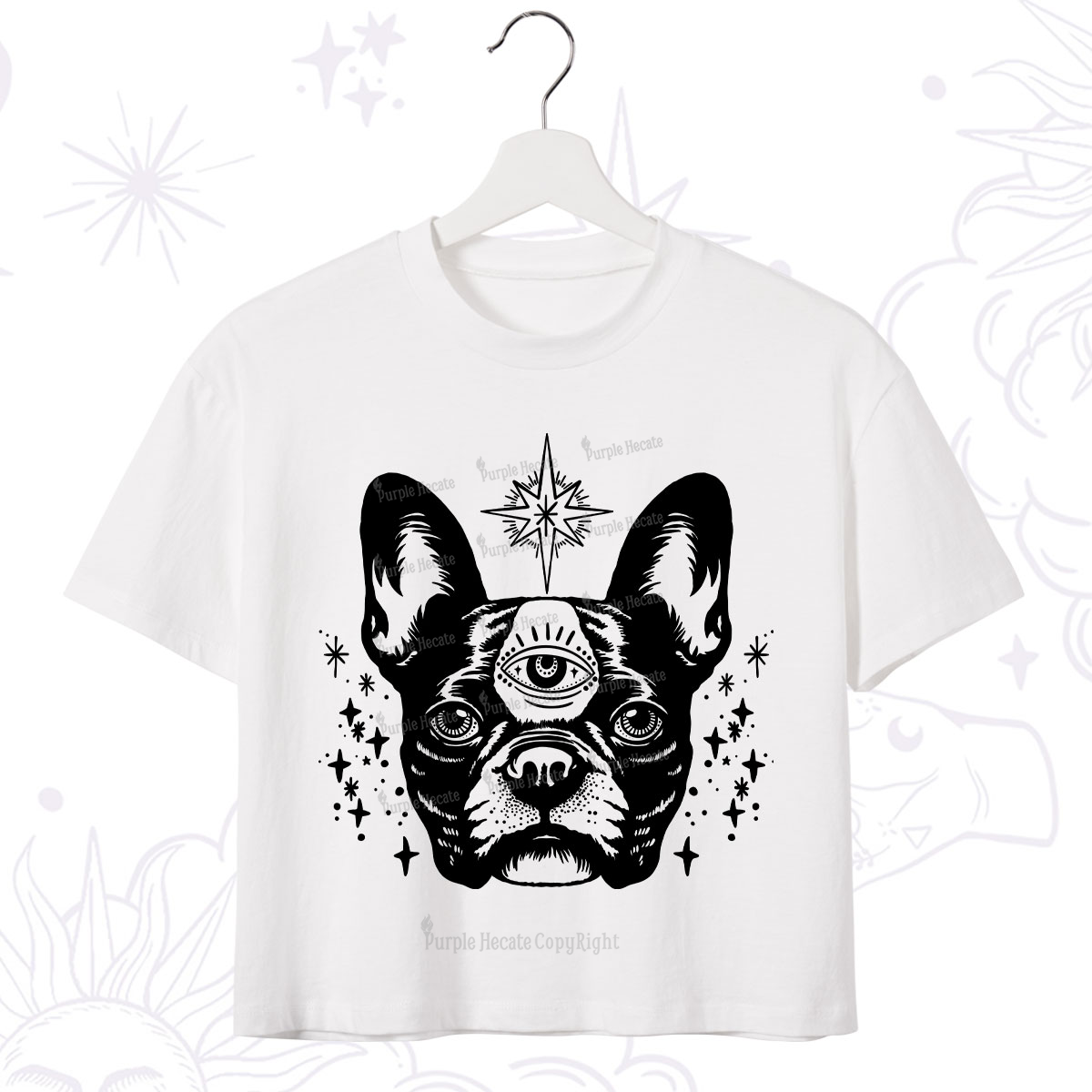 Purplehecate Like A Boss Crop T-Shirt