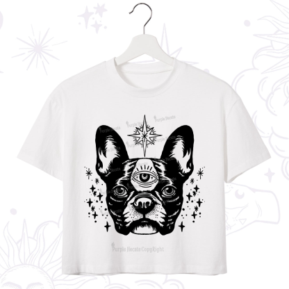 Purplehecate Like A Boss Crop T-Shirt