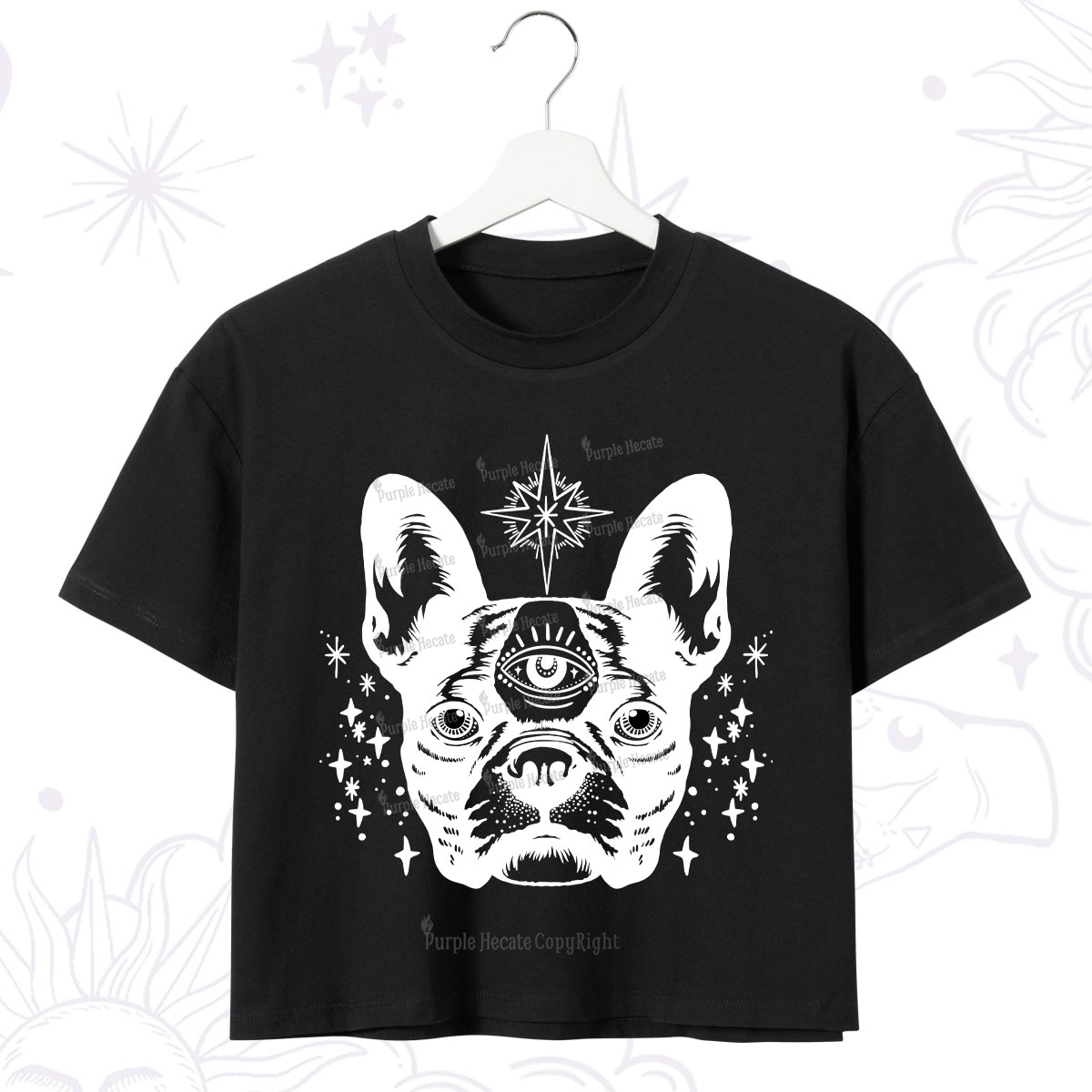 Purplehecate Like A Boss Crop T-Shirt