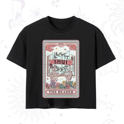 Purplehecate The Smut Reader Tarot Crop T-Shirt