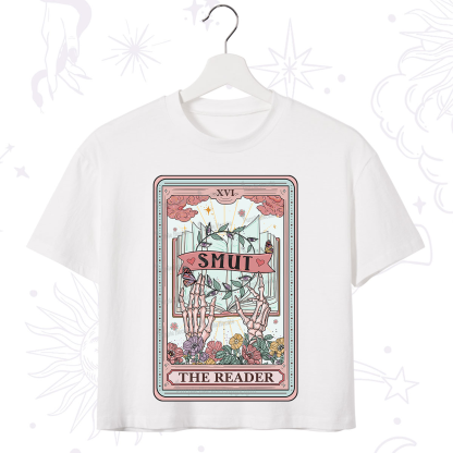 Purplehecate The Smut Reader Tarot Crop T-Shirt
