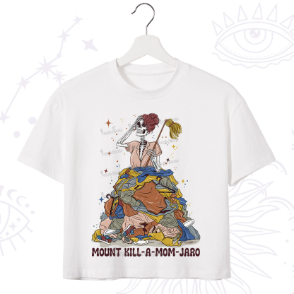 Purplehecate Mount Mom's Chaos Crop T-Shirt