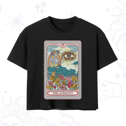 Purplehecate The Audacity Tarot Crop T-Shirt