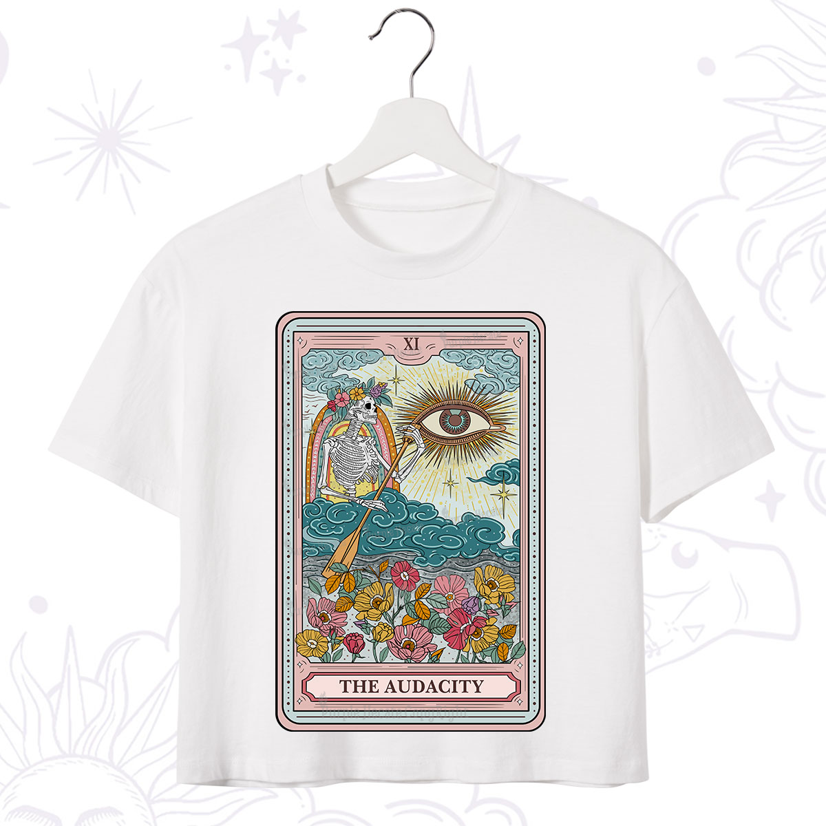 Purplehecate The Audacity Tarot Crop T-Shirt