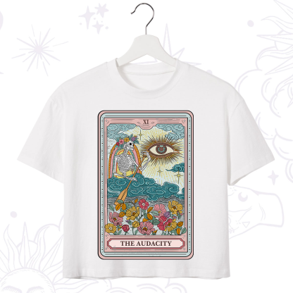 Purplehecate The Audacity Tarot Crop T-Shirt