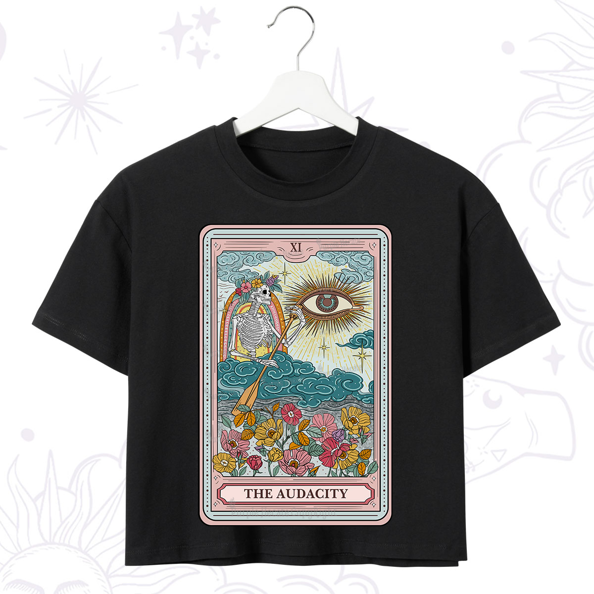 Purplehecate The Audacity Tarot Crop T-Shirt