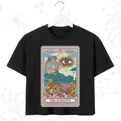 Purplehecate The Audacity Tarot Crop T-Shirt