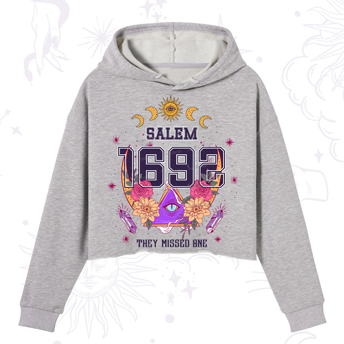 Purplehecate Salem 1692 They Missed One Crop Hoodie