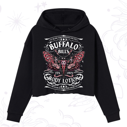 Purplehecate Buffalo Bill's Body Lotion Crop Hoodie