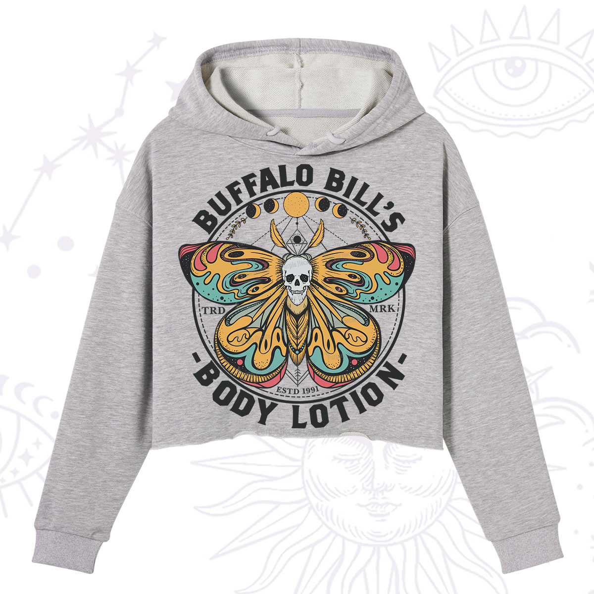 Purplehecate Buffalo Bill Crop Hoodie