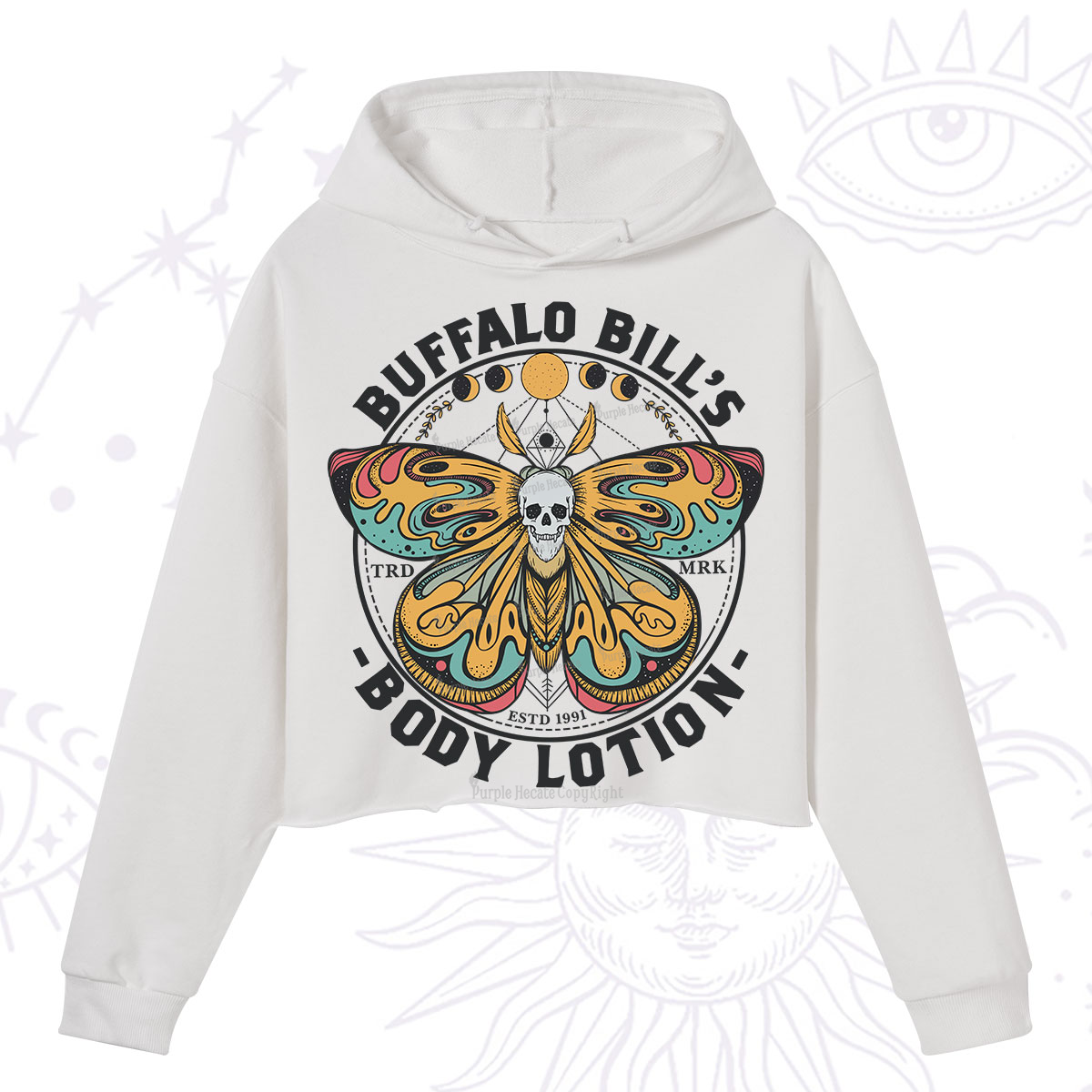 Purplehecate Buffalo Bill Crop Hoodie