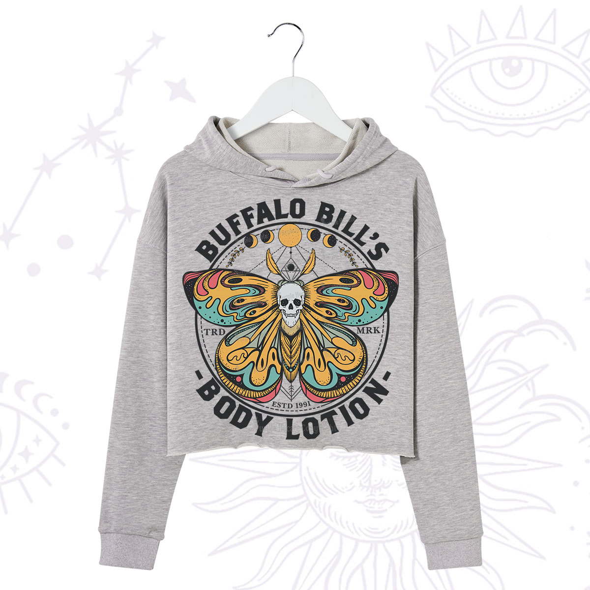 Purplehecate Buffalo Bill Crop Hoodie