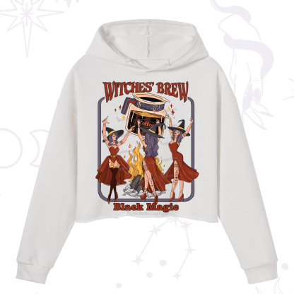 Purplehecate Witches' Brew Crop Hoodie