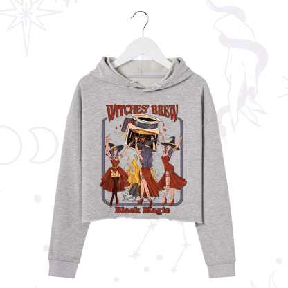 Purplehecate Witches' Brew Crop Hoodie