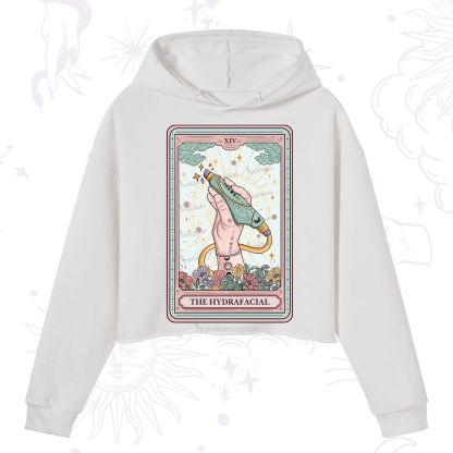 Purplehecate The Hydrafacial Tarot Crop Hoodie