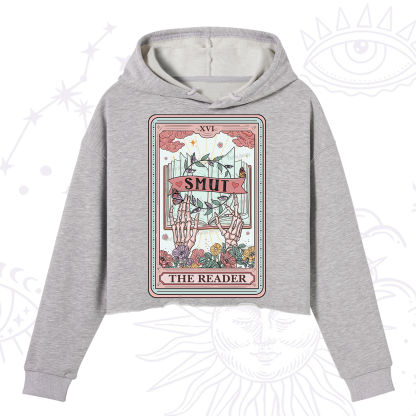 Purplehecate The Smut Reader Tarot Crop Hoodie