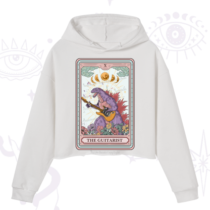 Purplehecate The Guitarist Tarot Crop Hoodie