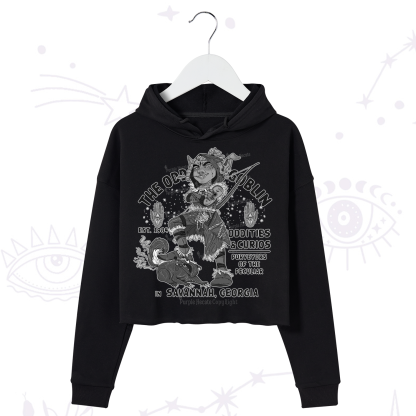 Purplehecate The Odd Goblin Crop Hoodie