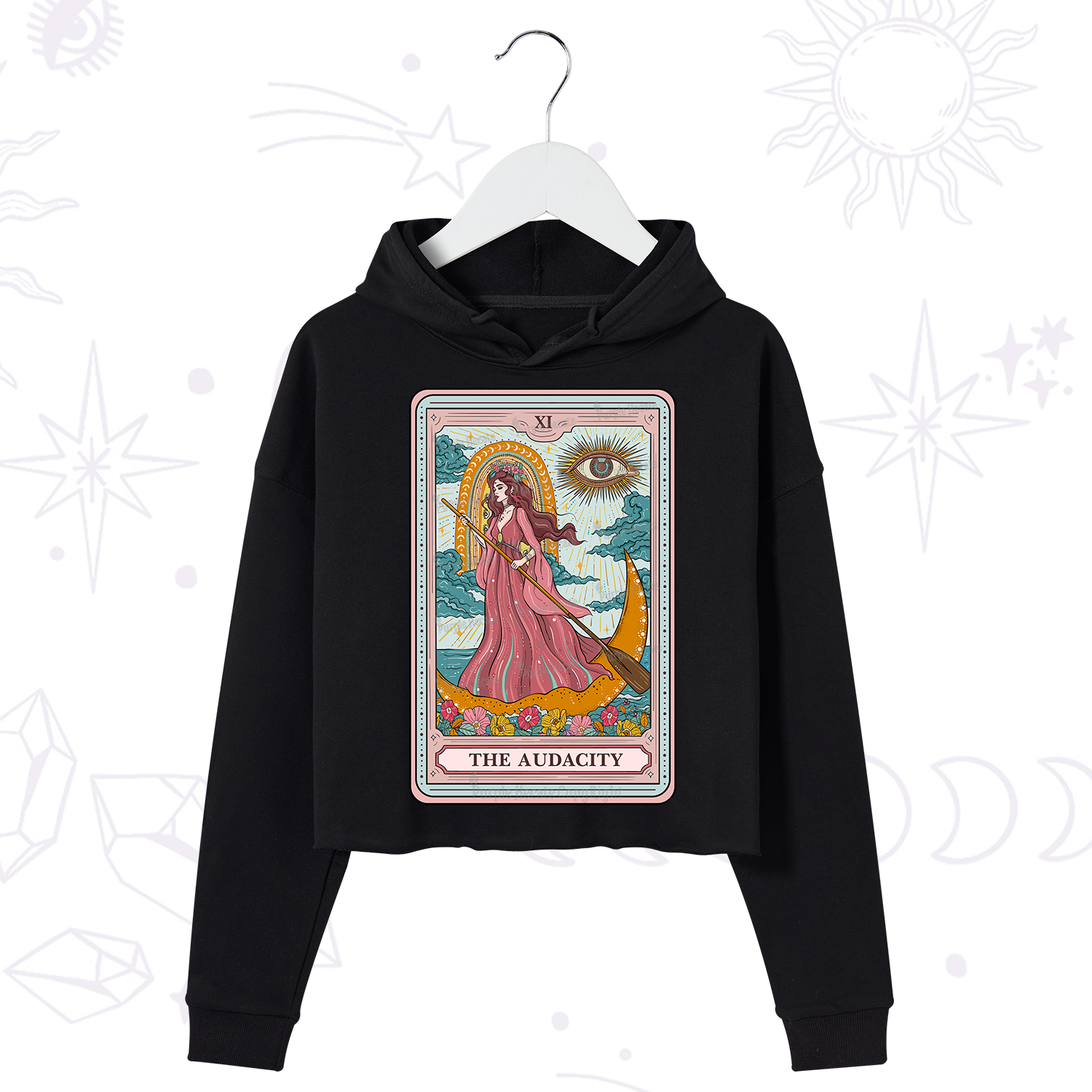 Purplehecate The Audacity Goddess Tarot Hoodie