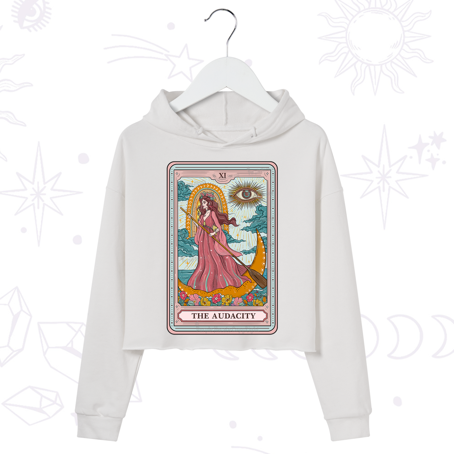 Purplehecate The Audacity Goddess Tarot Hoodie