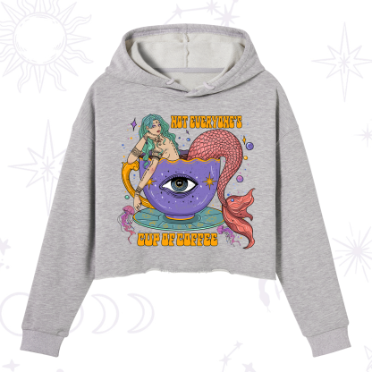 Purplehecate Not Everyone's Cup Of Coffee Crop Hoodie