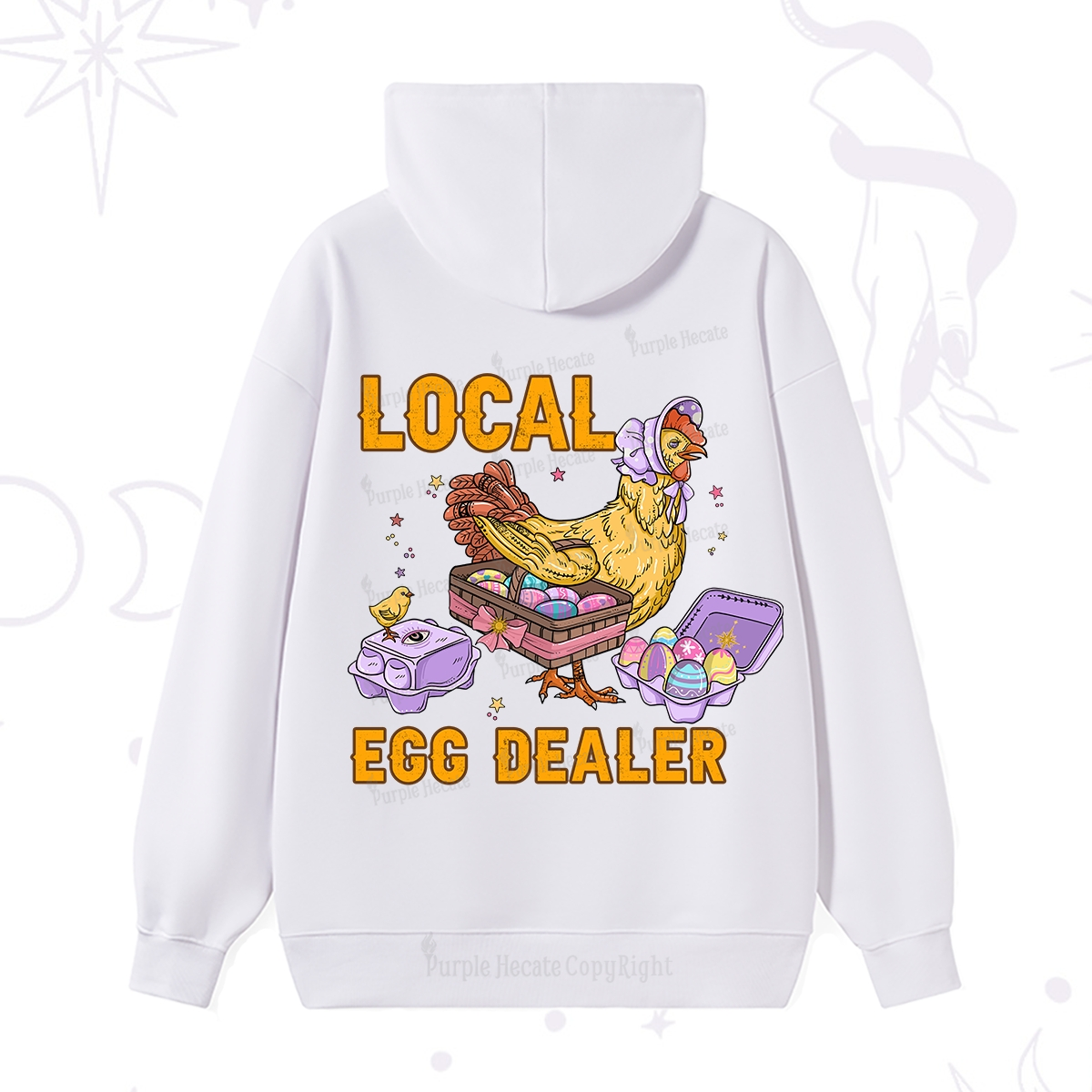 Purplehecate Local Egg Dealer Hoodie