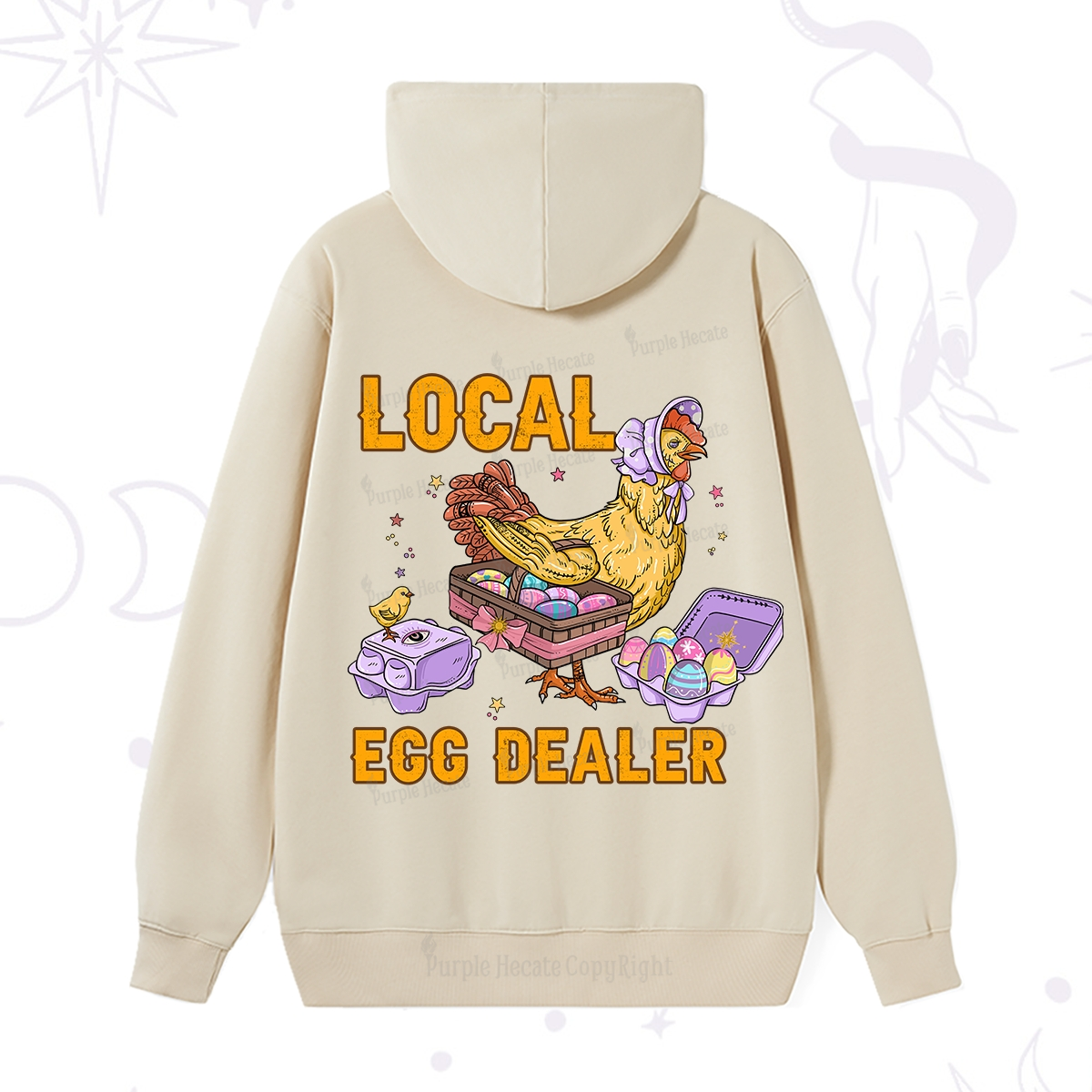Purplehecate Local Egg Dealer Hoodie