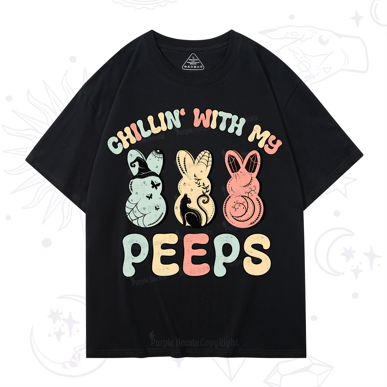 Purplehecate Chillin With My Peeps T-Shirt