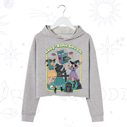 Purplehecate Easy Bake Coven Crop Hoodie