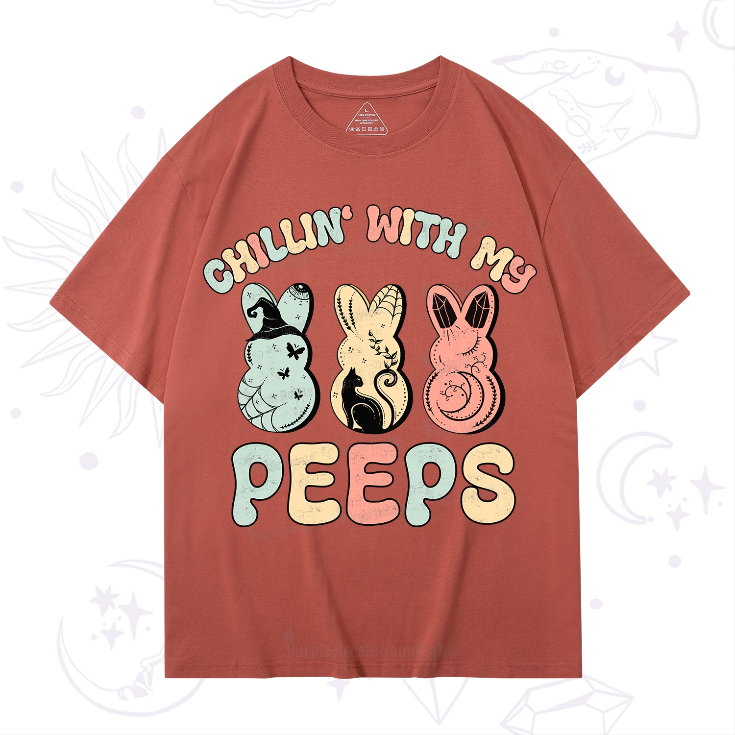 Purplehecate Chillin With My Peeps T-Shirt