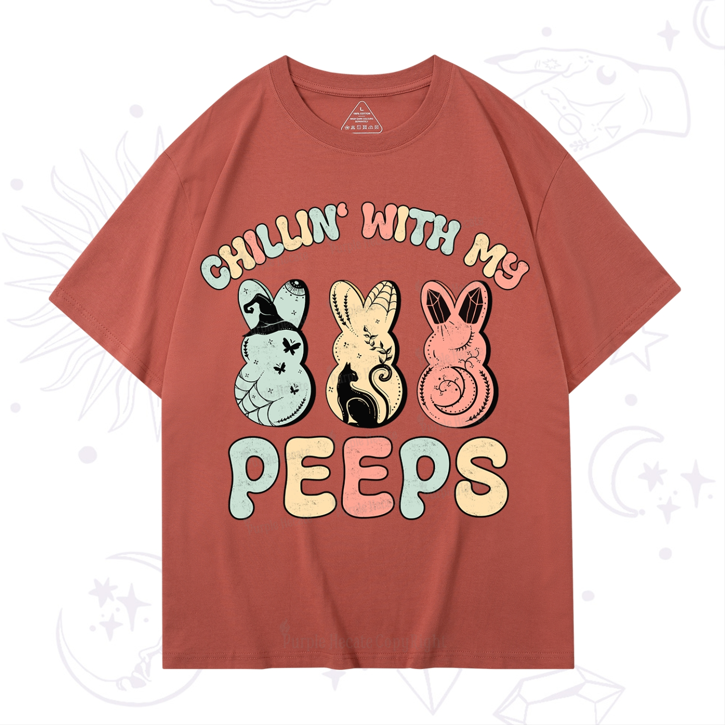 Purplehecate Chillin With My Peeps T-Shirt