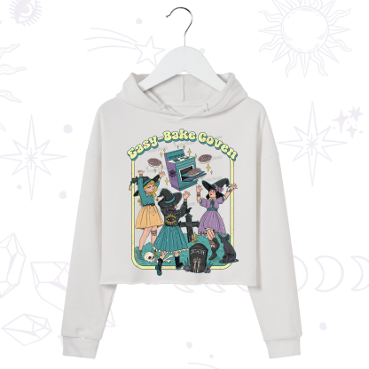 Purplehecate Easy Bake Coven Crop Hoodie