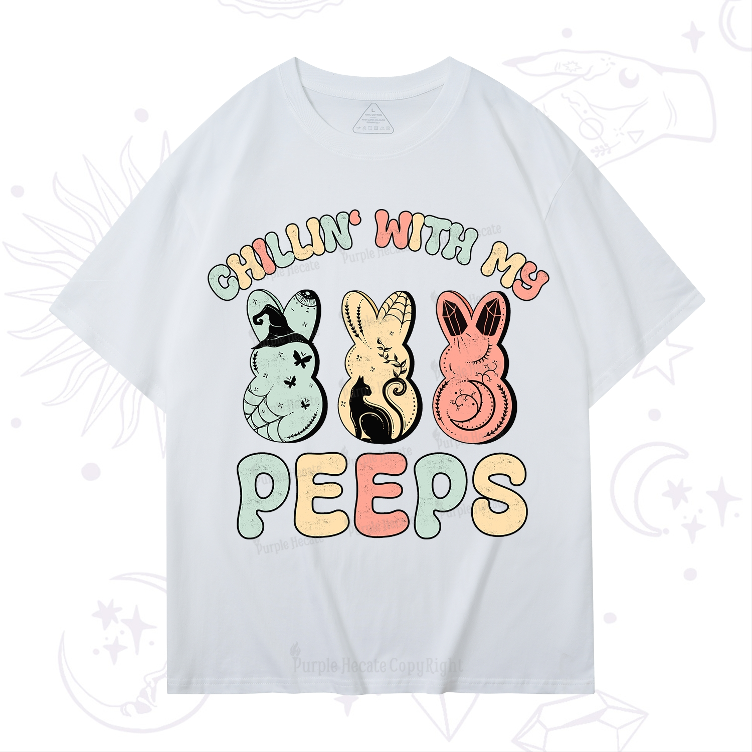 Purplehecate Chillin With My Peeps T-Shirt