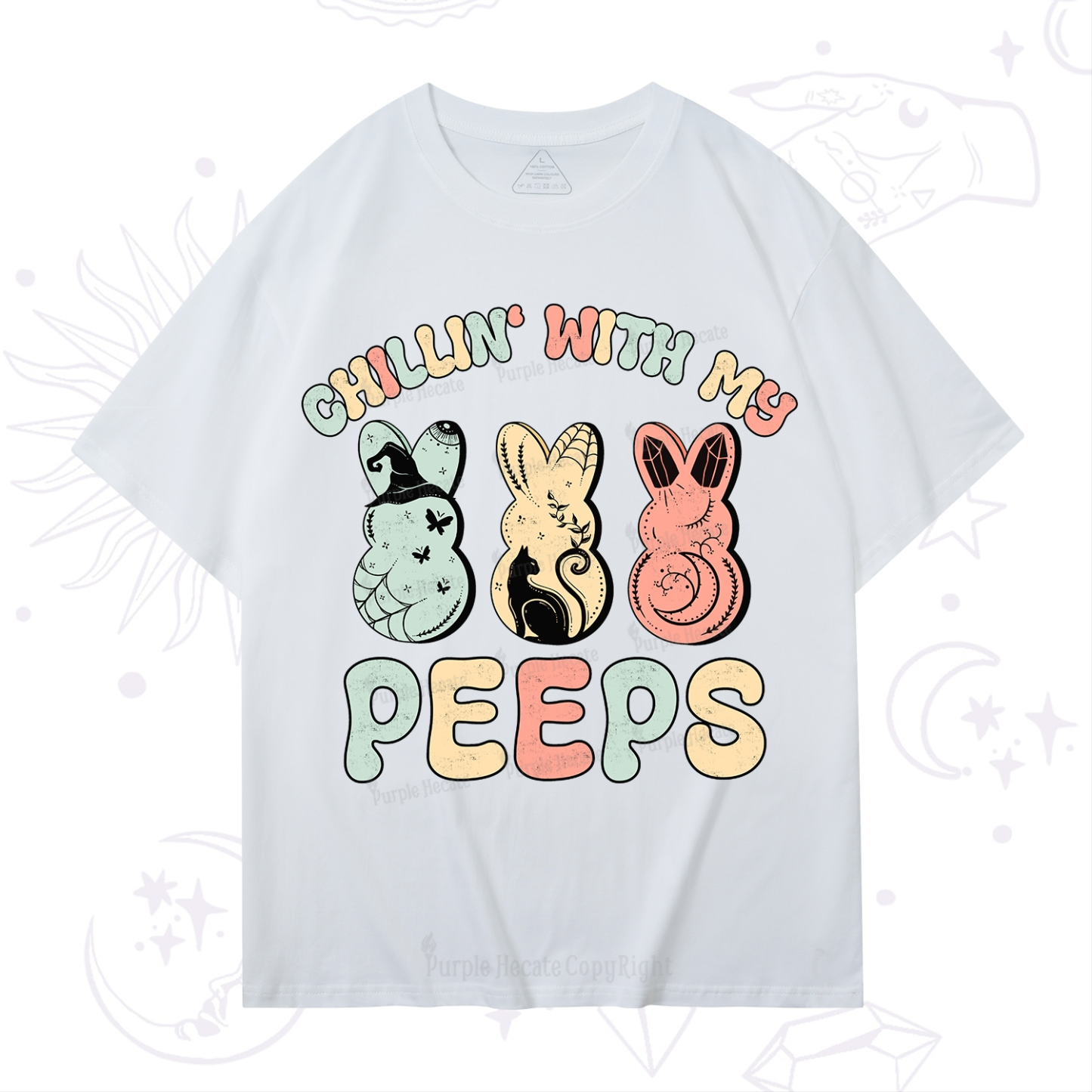 Purplehecate Chillin With My Peeps T-Shirt