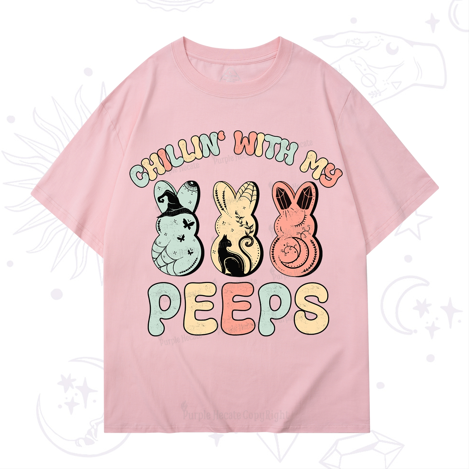 Purplehecate Chillin With My Peeps T-Shirt