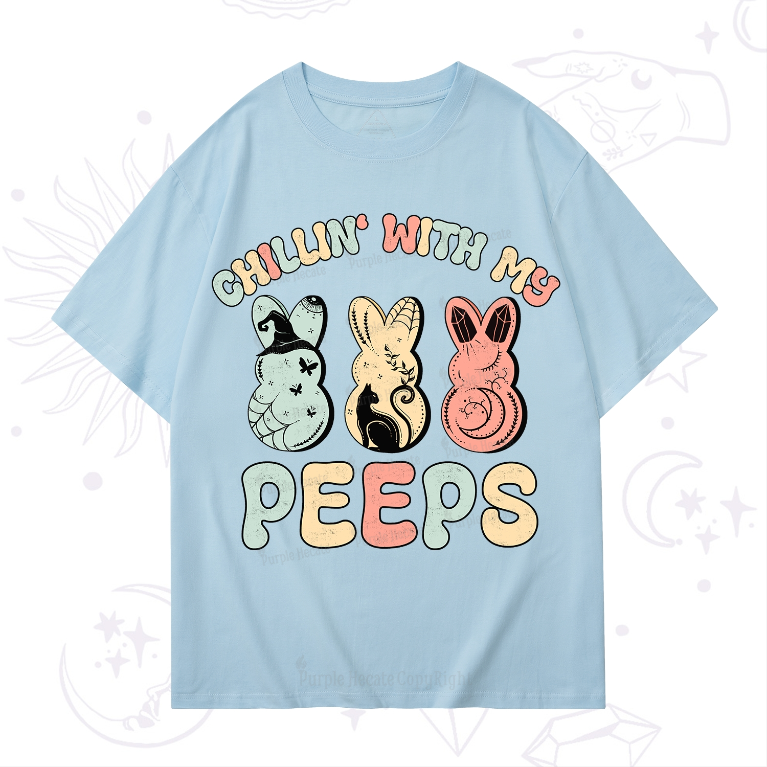 Purplehecate Chillin With My Peeps T-Shirt