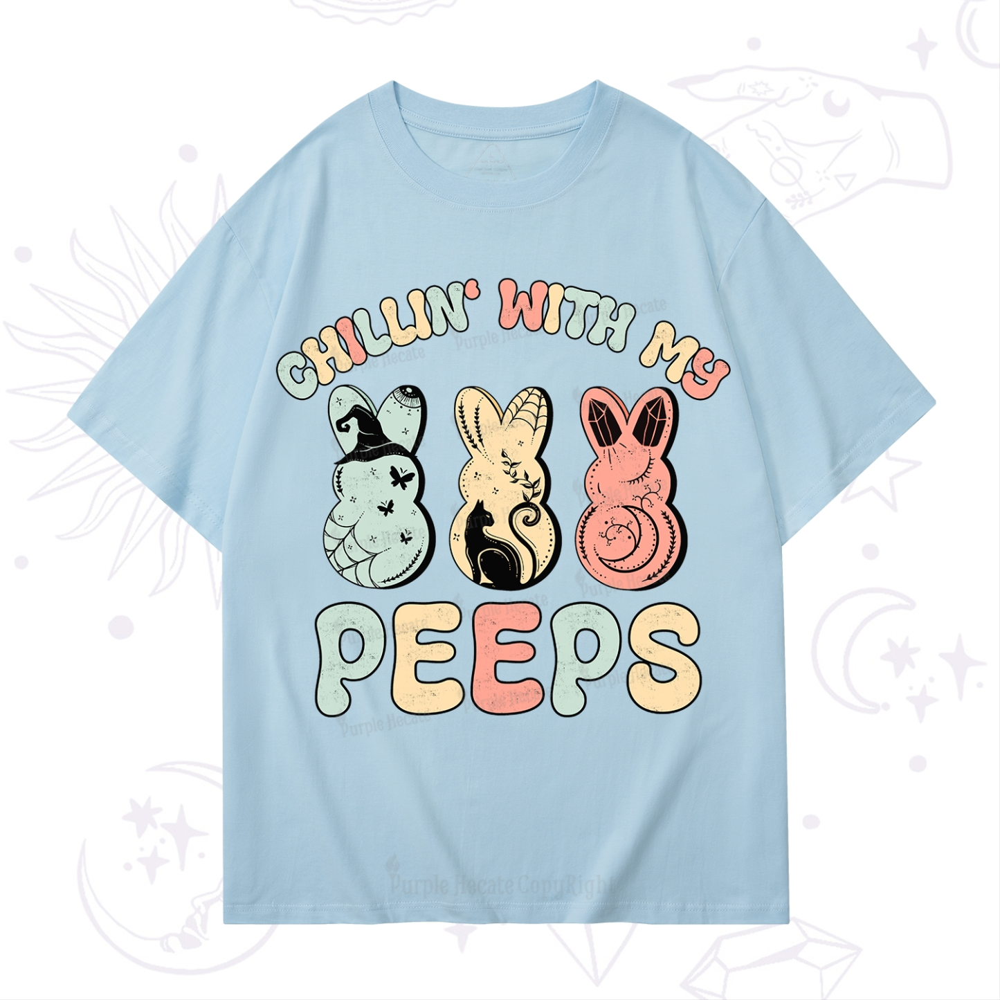 Purplehecate Chillin With My Peeps T-Shirt