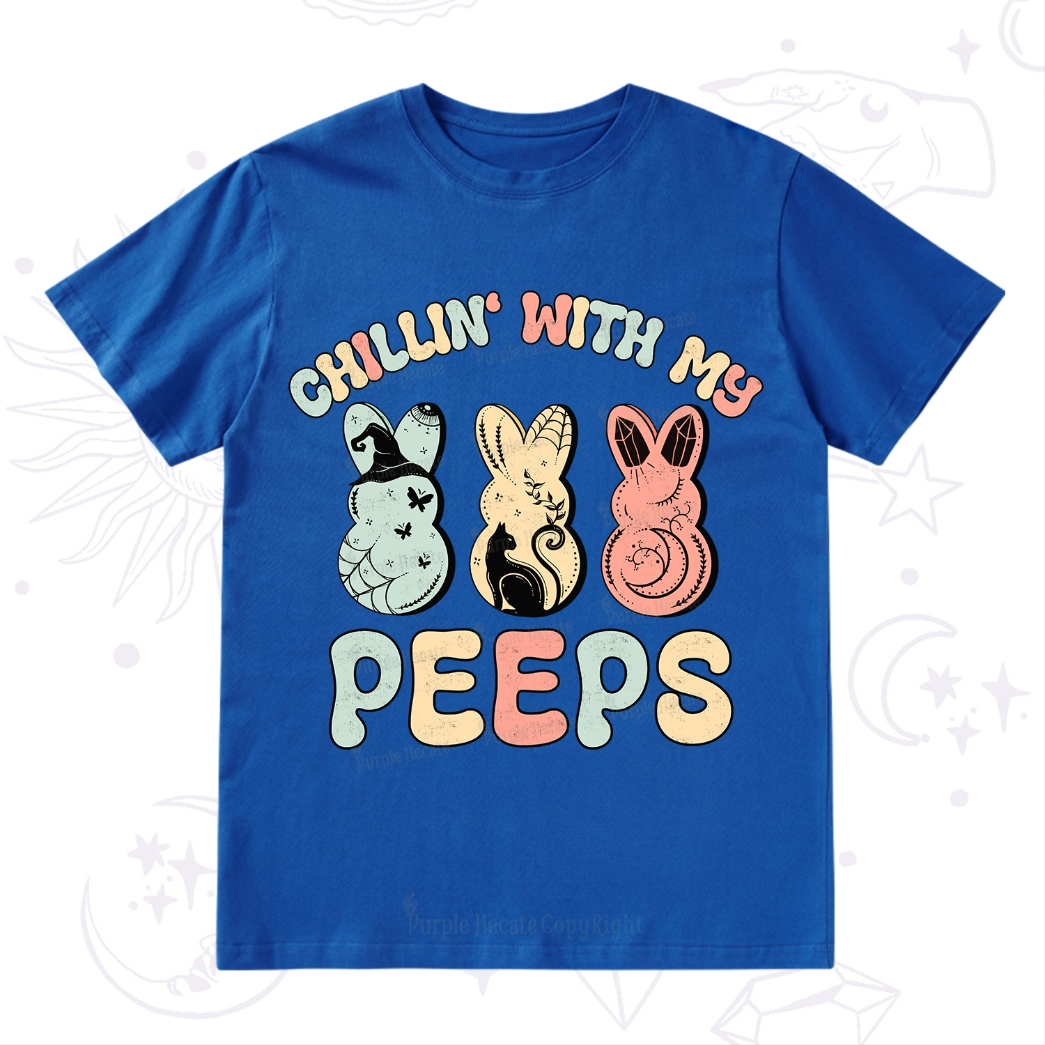 Purplehecate Chillin With My Peeps T-Shirt