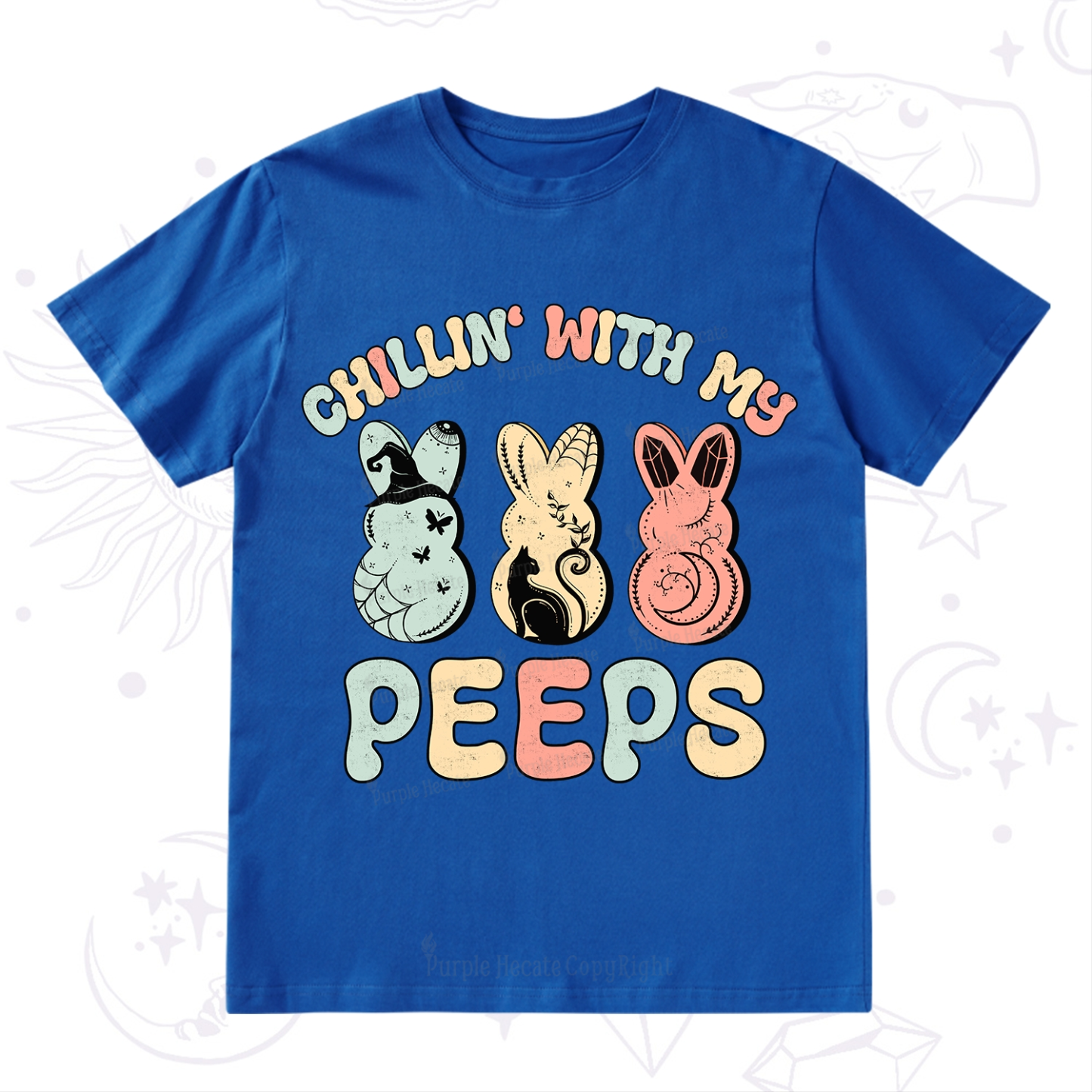 Purplehecate Chillin With My Peeps T-Shirt